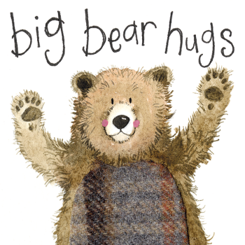 Alex Clark Card Bear Hugs