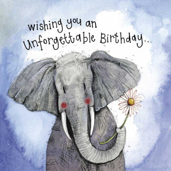 Alex Clark Card Sunshine Elephant
