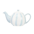 Siip Wide Vertical Stripe 2 Cup Teapot Blu