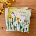 Alex Clark Card Narcissi Birthday Card