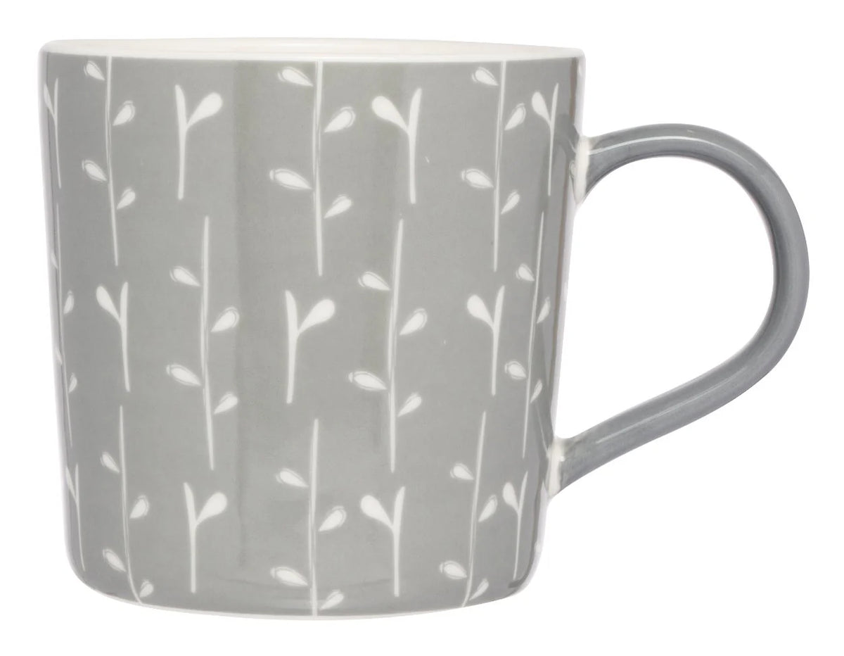 Siip Mug Ekko Floral Stems Grey