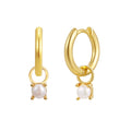 Gold Trip June Huggie Hoop Earring Gold