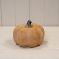 Ceramic Pumpkin Ornament Pale Orange Small