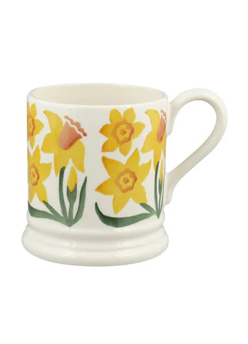 Emma Bridgewater Mug Flowers Daffodil 1/2 Pint