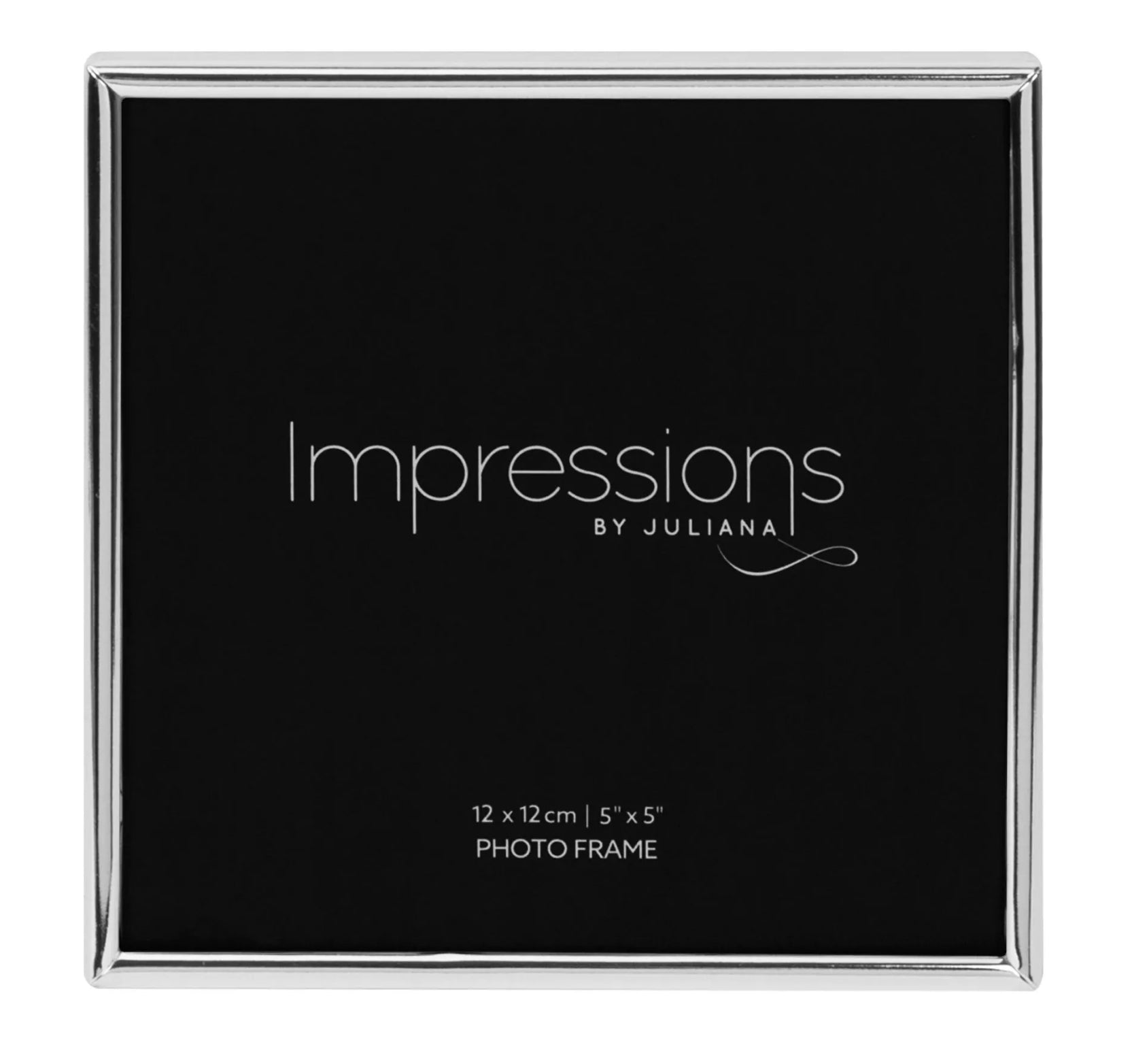 Impressions Silver Plated Thin Photoframe 5x5