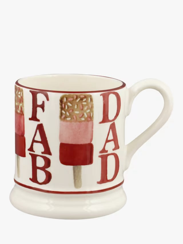 Emma Bridgewater Mug Fab Dad 1/2 Pint