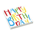 Stow Green Paper Napkins Happy Birthday 33x33cm