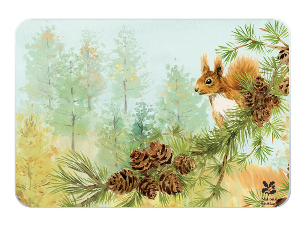 National Trust Worktop Protector Red Squirrel Medium