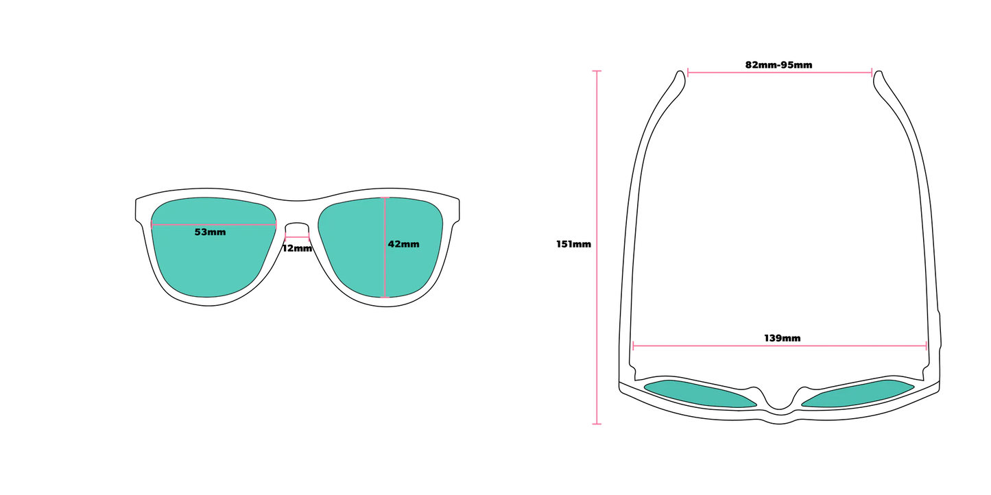 Goodr Donkey Goggles Sunglasses
