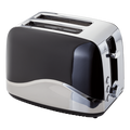 Judge Electricals Toaster 2 Slice Black And Chrome