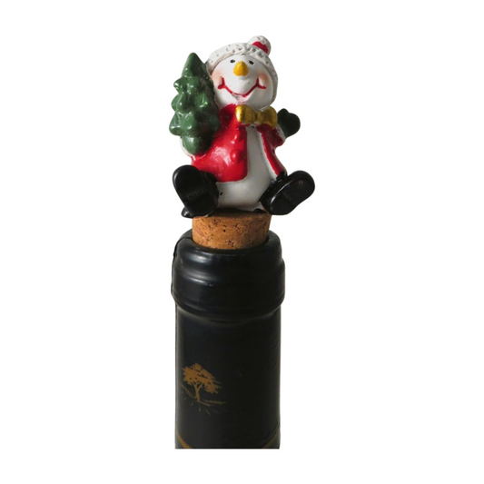 Snowman Bottle Cork
