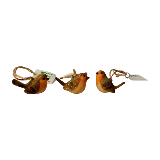 Robin Bird Christmas Tree Decoration