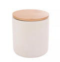 Hestia White Ribbed Sugar Pot