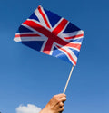 Union Jack Flag On A Stick