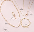 Attic Creations Charms Chain Necklace Chunky