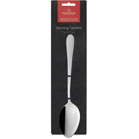 Grunwerg Windsor Set of 2 Serving Spoons