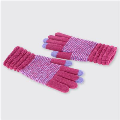 Wendy Gloves - Raspberry Pink / Lilac