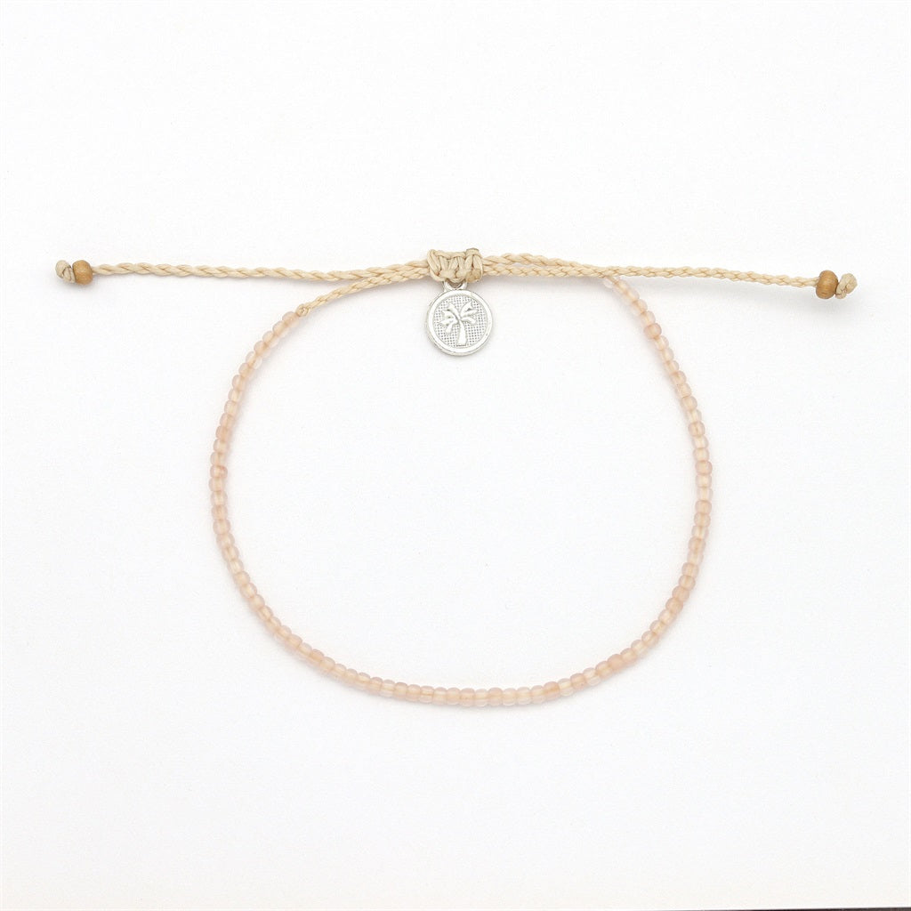 Pineapple Island Small Bead Bracelet Peach
