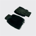 Faux Fur Fingerless Gloves - Emerald Green