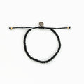 Pineapple Island Coconut Bay Bead Bracelet Black