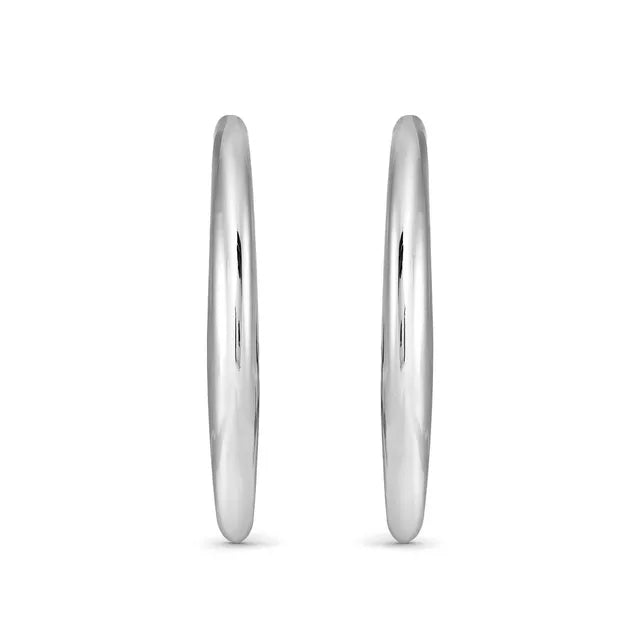 Nomination Medium Ecclettica Moon Earrings Steel