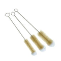 Bottle Brushes with Cotton Ball Tips Set of 3