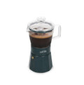 La Cafetiere Verona Espresso Maker Green Glass & Aluminium