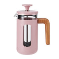 La Cafetière Pisa 3 Cup 350ml Stainless Steel Cafetiere Pink