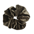 Pure Fashions Velvet Scrunchie Green Large