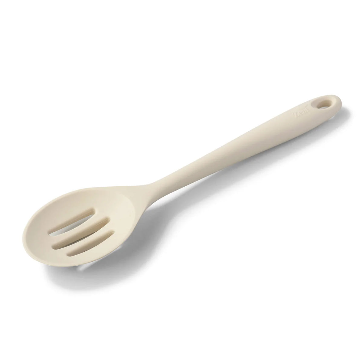 Zeal Silicone Slotted Spoon 28cm Cream
