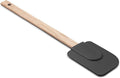 Zeal Spatula Silicone With Wooden Handle Dark Grey