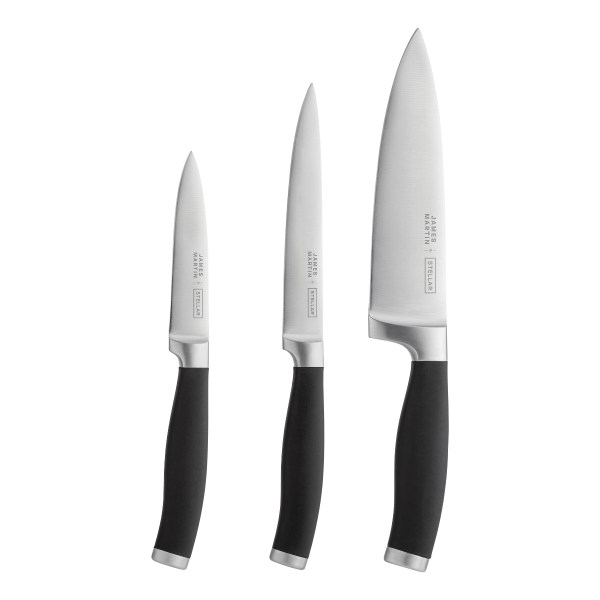 Stellar James Martin 3 Piece Knife Set