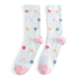 Fluffy Spots Blue