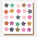 Caroline Gardener Blank Flowers Greeting Card