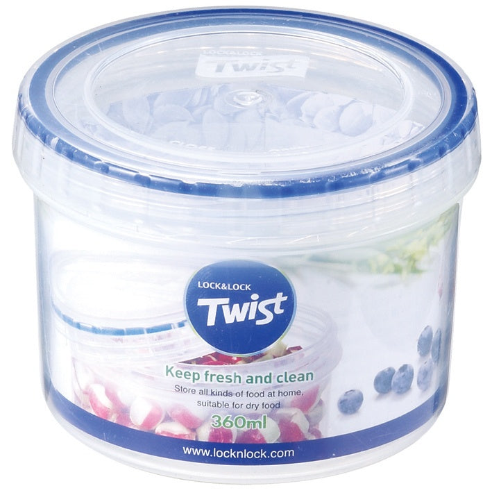 LocknLock Twist Round Container 360ml