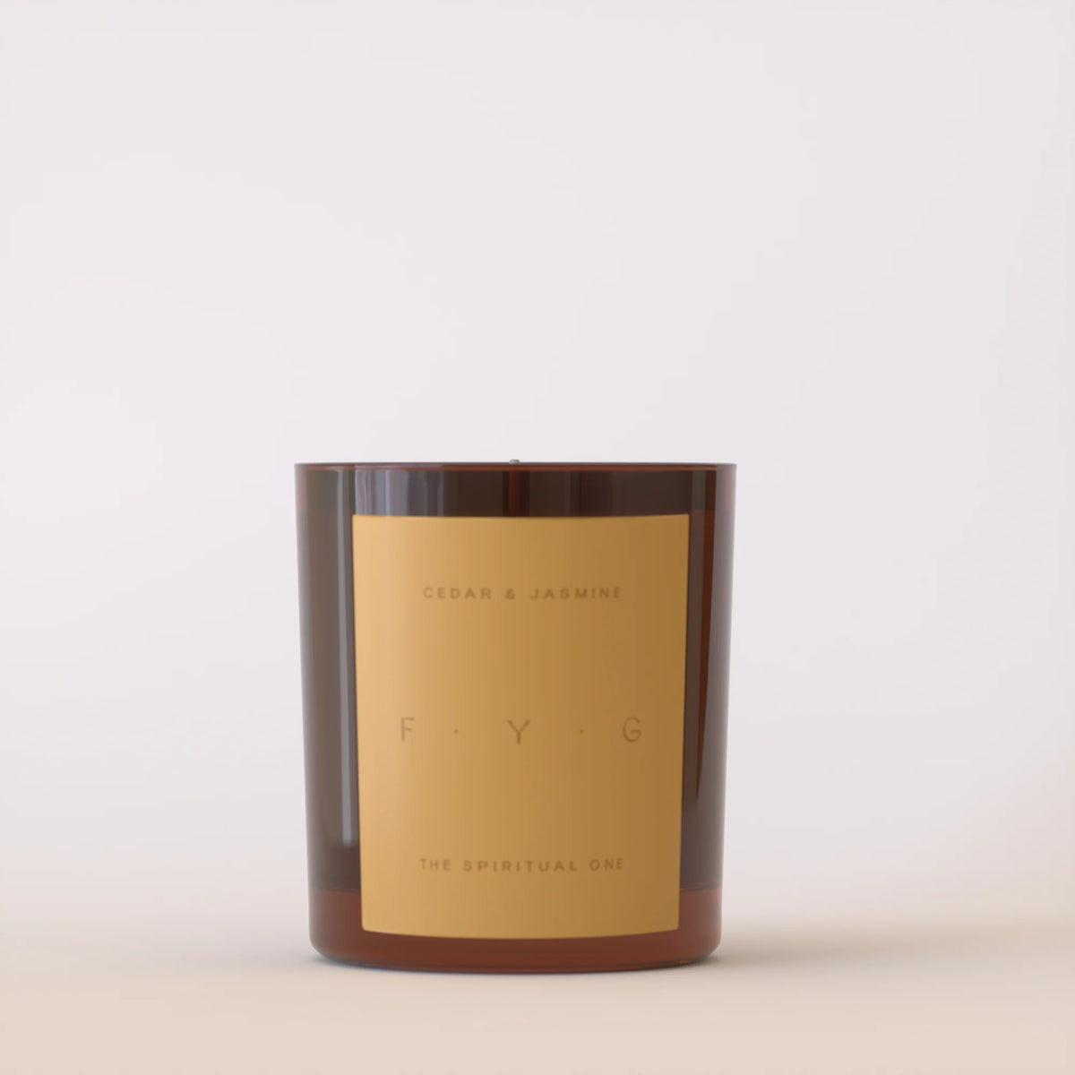 Fyg Cedar And Jasmine Hand Poured Candle
