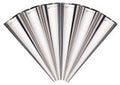 MasterClass Cream Horn Moulds Stainless Steel Set of 6