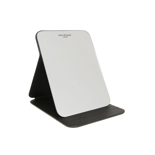 Alice Wheeler Black Folding Travel Mirror