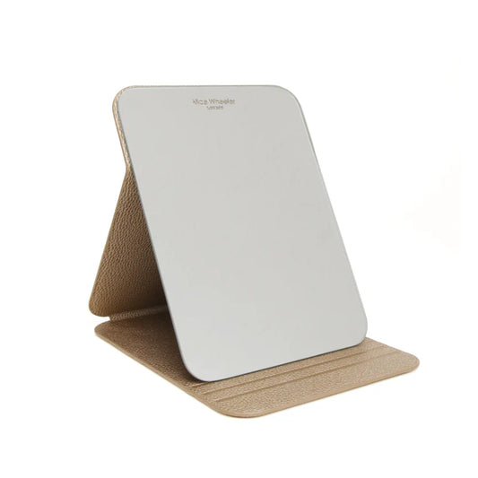 Alice Wheeler Bronze Folding Travel Mirror