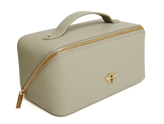 Alice Wheeler Train Case Pistachio