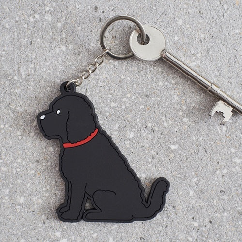 Sweet William Keyring Cockapoo Black