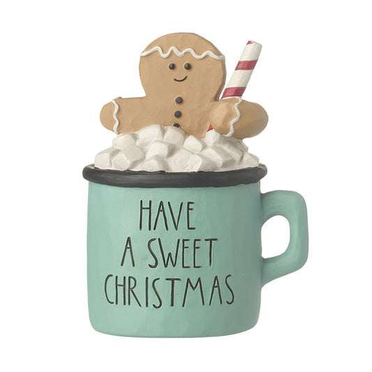 Heaven Sends Christmas Mug With GingerBread Man