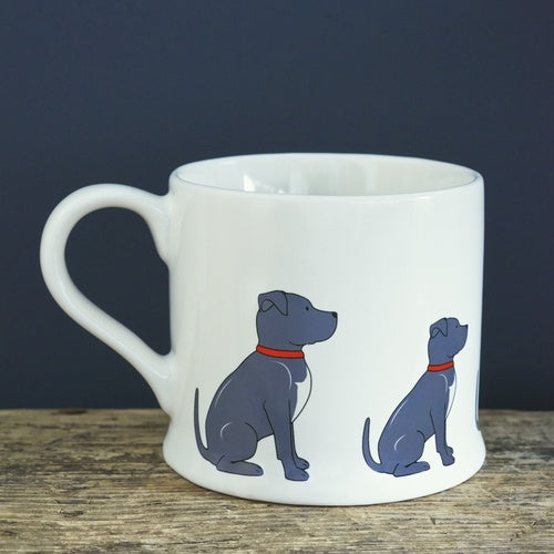 Sweet William Dog Mug Staffie