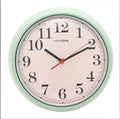 Home Time Retro Sage Metal Wall Clock - 50 cm