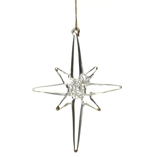 Heaven Sends Hanging Glass Star