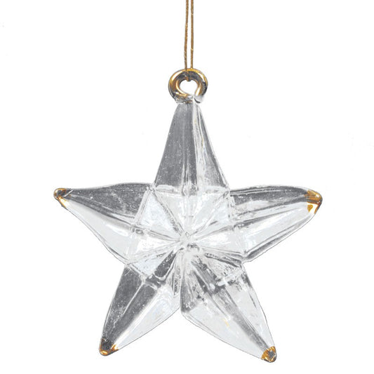 Heaven Sends Gold Tipped star Decoration