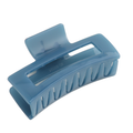 Pure Fashions Rectangle Hair Claw Clip Denim