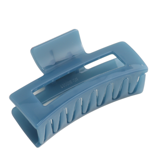 Pure Fashions Rectangle Hair Claw Clip Denim