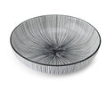 Mikasa Black Stripe Stoneware Bowl 21cm