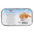 Tala Foil Containers With Lids Pack of 10 20x11x5.3cm